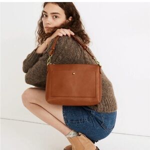 Madewell Transport Crossbody Shoulder Bag English Saddle